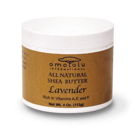 SCENTED 100% SHEA BUTTER.